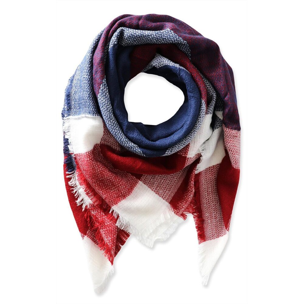 Winter Warm Blanket Scarf Fashion Shawls Christmas 4624